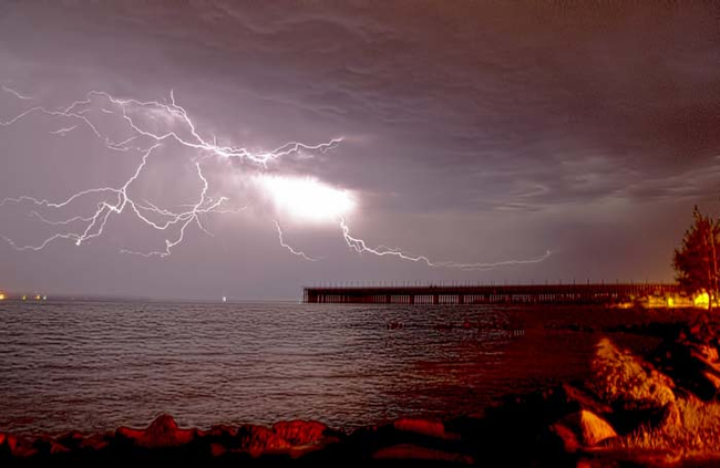 6.) Astraphobia - Being afraid of thunder and lightning.