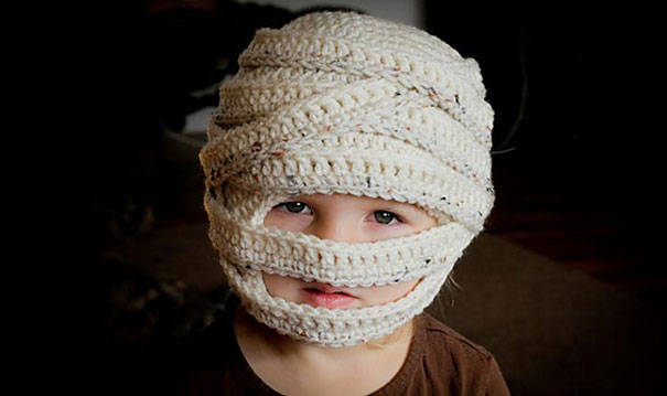 Mummy Hat and Mask