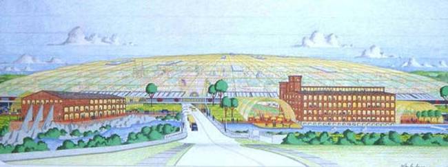 The town and the media embraced the idea of a dome over Winooski. While the problems with such a project are fairly obvious, it wasn't logical opposition to the dome that killed the project. It was a presidential election.