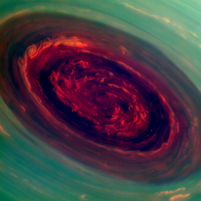 The Eye of Saturn