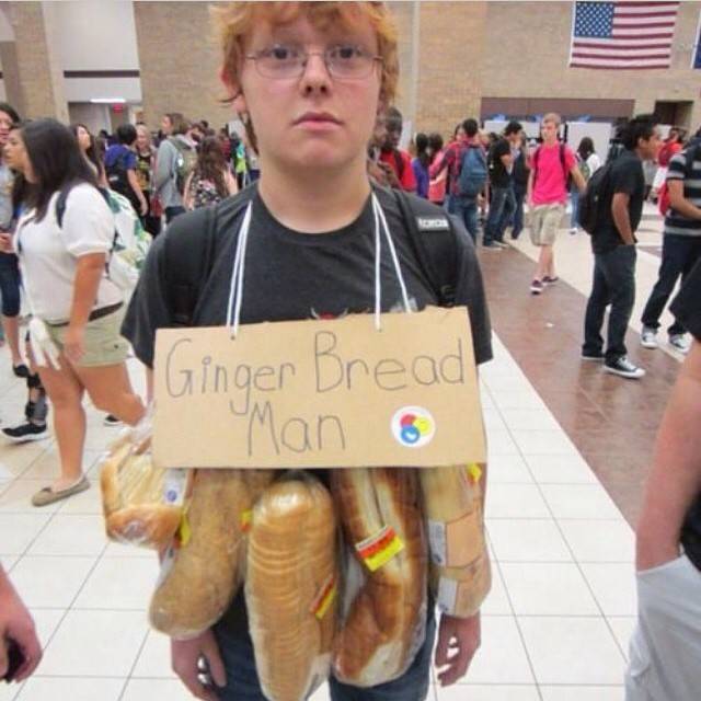 15.) Ginger Bread Man