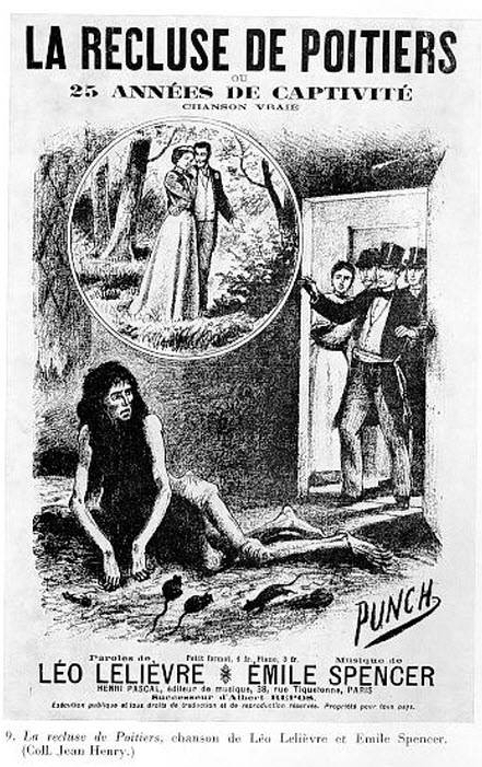 Blanche told authorities that her mother had locked her up when she insisted on marrying a relatively unsuccessful lawyer Madame Monnier was not particularly fond of. Her mother planned to lock her up in her room until she agreed to break off this romance. The lawyer died in 1885 and still Blanche Monnier was kept in her room another 15 years, completely forgotten.