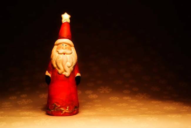 But how did St. Nicholas become Santa Claus then? Well, we have the Dutch to thank for that. The English "Santa Claus" comes from the Dutch word for St. Nicholas, which is "Sinterklaas." See the similarity there?