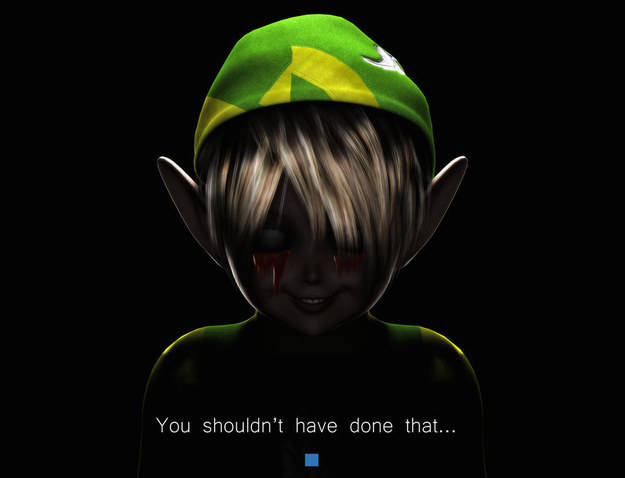 <a href="https://creepypasta.wikia.com/wiki/BEN_Drowned">BEN Drowned</a> - A creepypasta about a cursed game cartridge, haunted by the presence of a child name Ben, whose life ended in a tragic and terrible way. As one plays the game, Ben begins to make his presence clear.