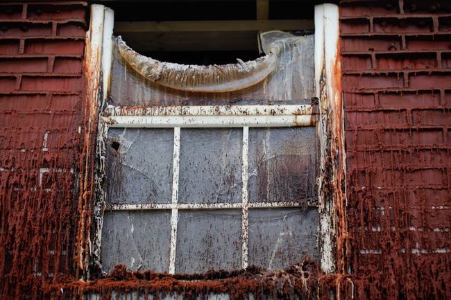 Even the windows are made of wax.