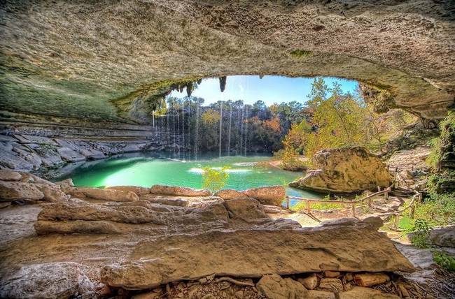 16.) Hamilton Pool Preserve, Dripping Springs, Texas