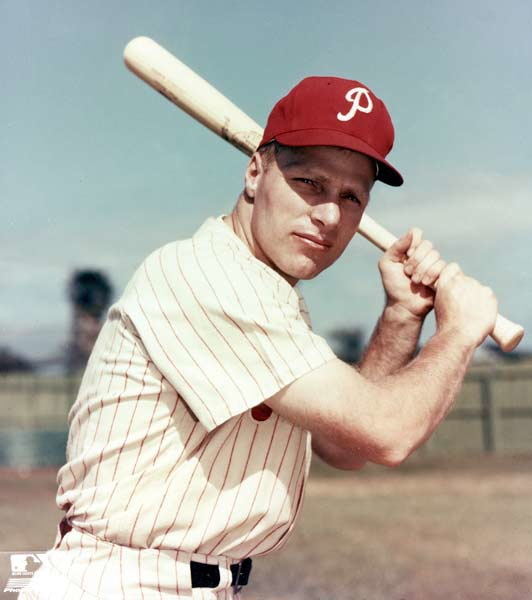 7.) Richie Ashburn loved to sleep with old bats. (Pun intended!) Ashburn would literally keep his bats in bed with him so that no one would tamper with them or mix them up in any way.