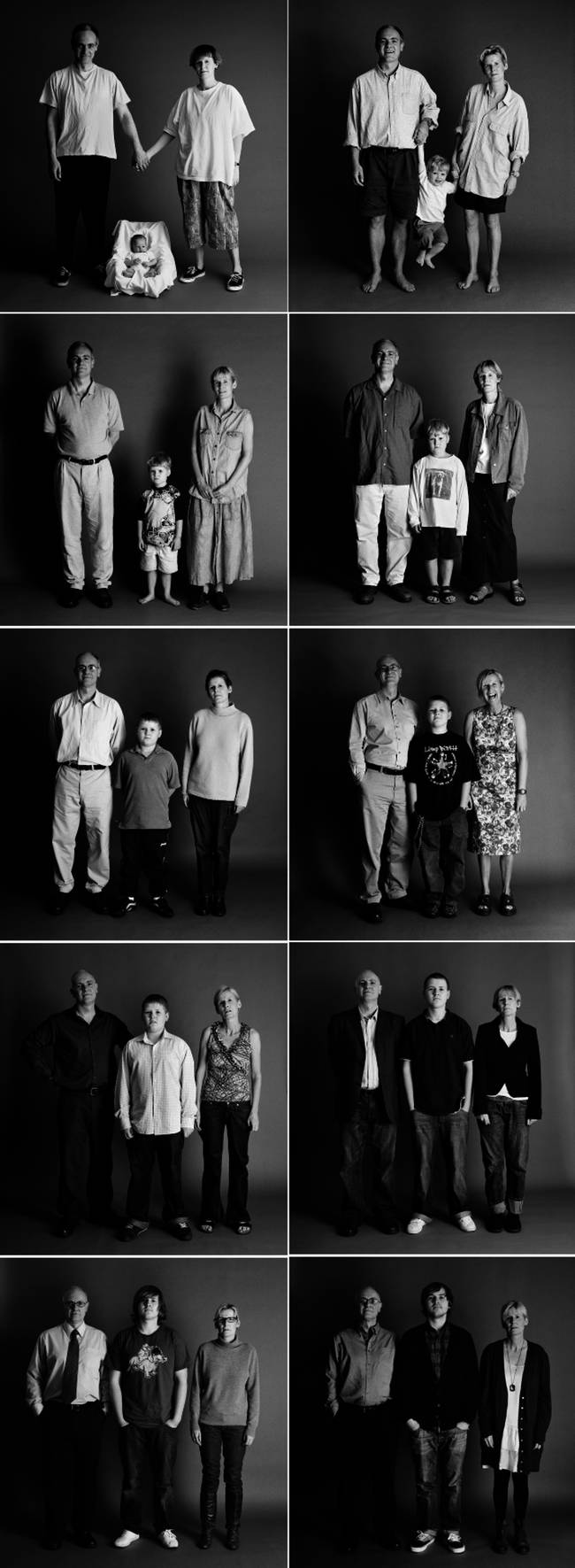 That's 20 years of family photos, ladies and gentlemen.