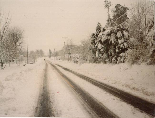 The Superstorm of March 1993 - This massive storm hit New York State with over 4 feet of snow.