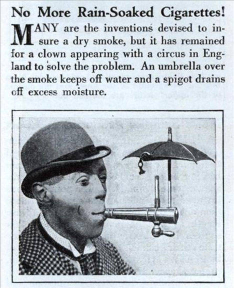 Cigarette Umbrella