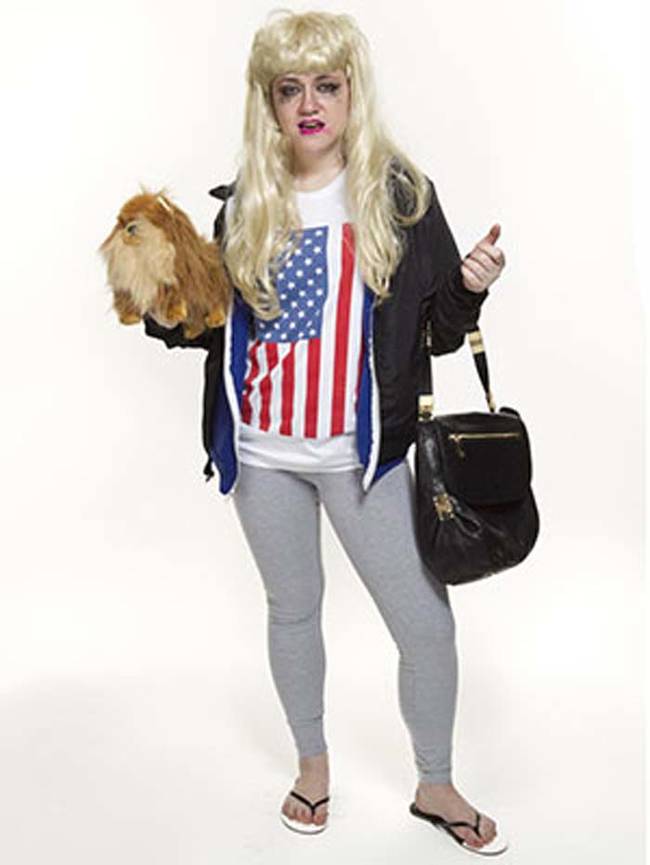 Amanda Bynes. I don't think a mentally ill celebrity makes for a very good costume.