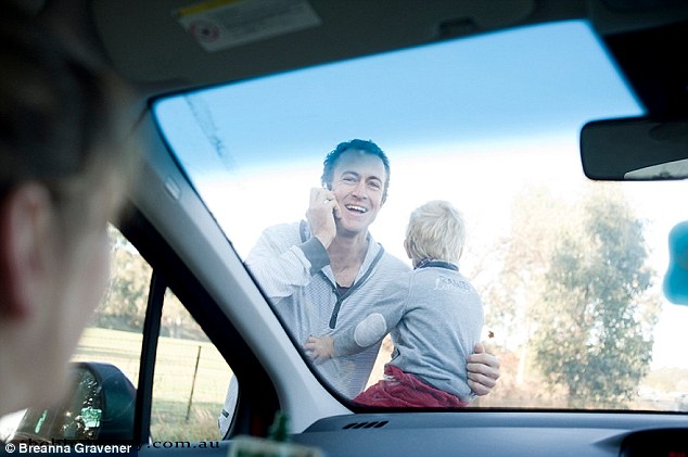 Cinatl’s water broke and she said she could feel the baby’s head between her legs. That was when they pulled off the road to deliver right there in the car.