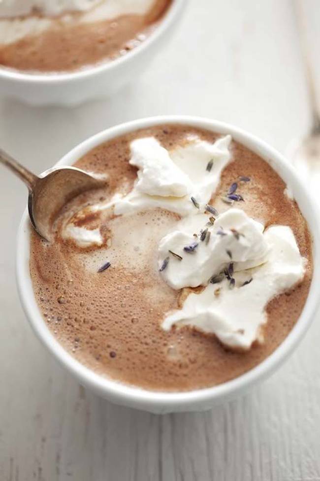 Lavender Hot Chocolate