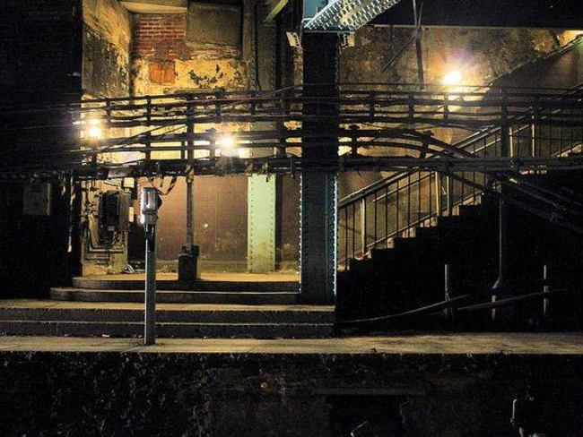 18.) Backlit Walkways At The Ancient King's Cross St. Pancras Station.