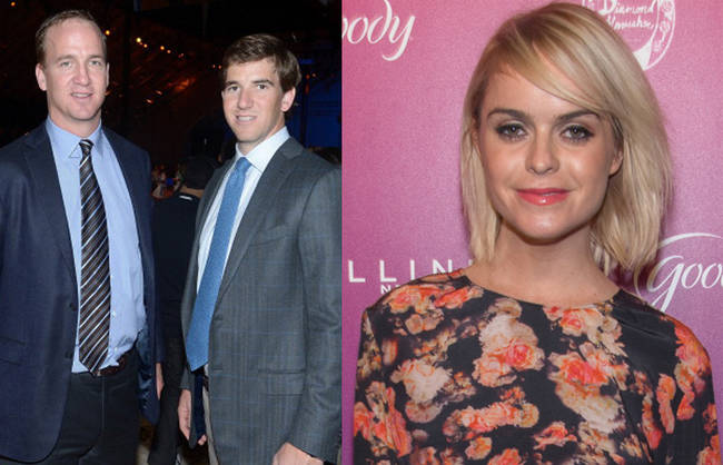 11.) Peyton and Eli Manning and Taryn Manning: 2nd Cousins