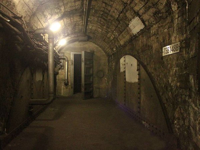 The Unfinished North End Tube Station.