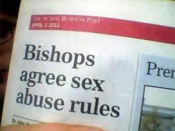 25.) This newspaper is just wrong. So wrong.