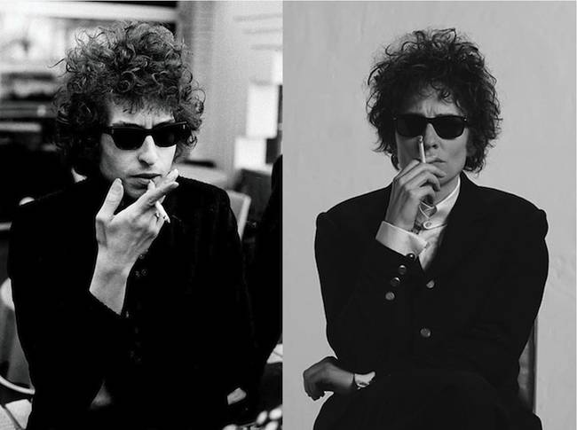 Cate Blanchette as Bob Dylan in <i>I'm Not There</i>