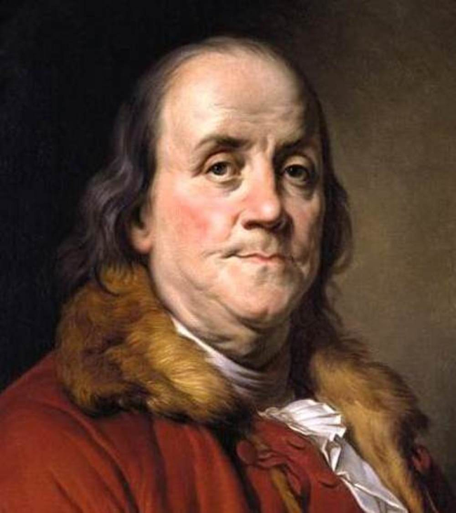 4.) Benjamin Franklin actually wrote the first Declaration of Independence in 1775, but the Continental Congress did not approve of it.