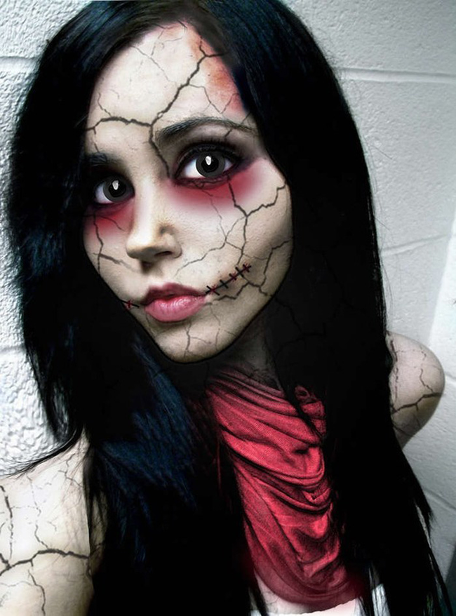 Broken doll.