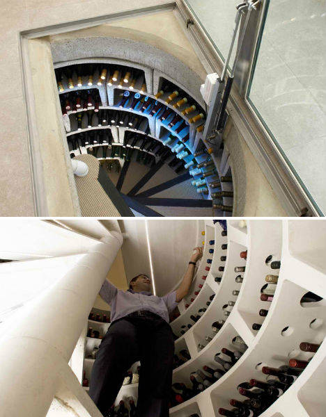 The perfect wine storage space.