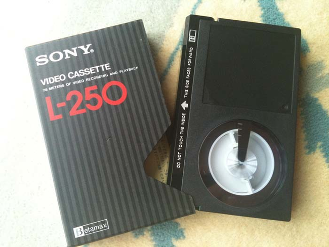 2.) Sony Betamax.