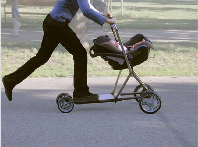 10.) Baby Stroller Scooter