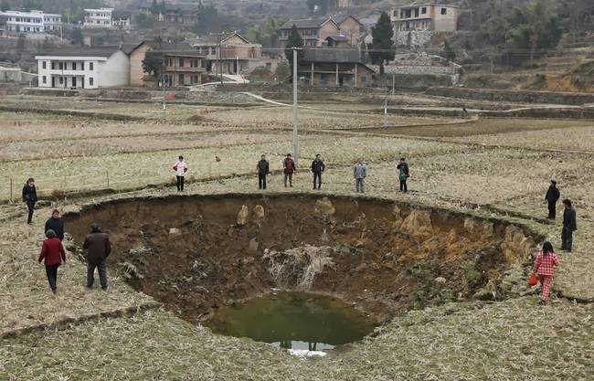 A sinkhole can open up and swallow cars, a piece of the road, homes, and businesses out of nowhere.