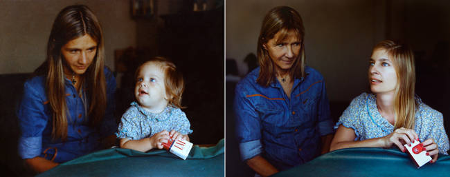 Marita and Coty, 1977 & 2010, Buenos Aires