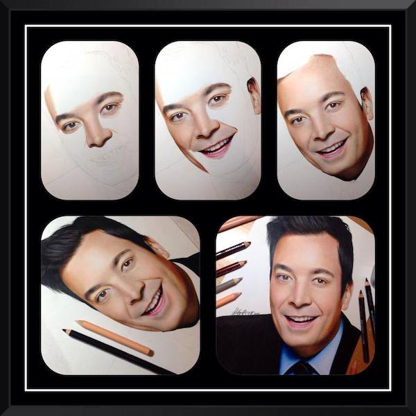 The process looks simple for Jimmy Fallon.