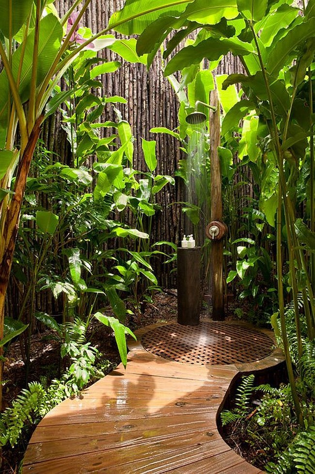 24.) Jungle Shower.