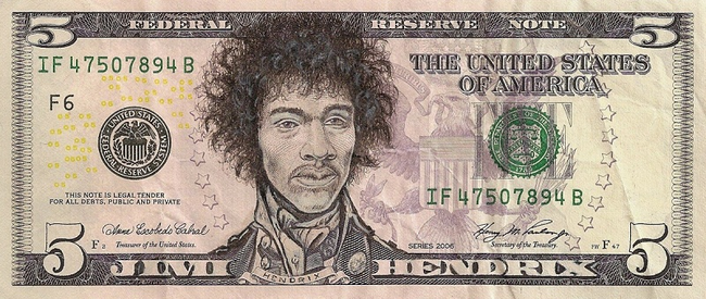 1.) Jimi Hendrix.