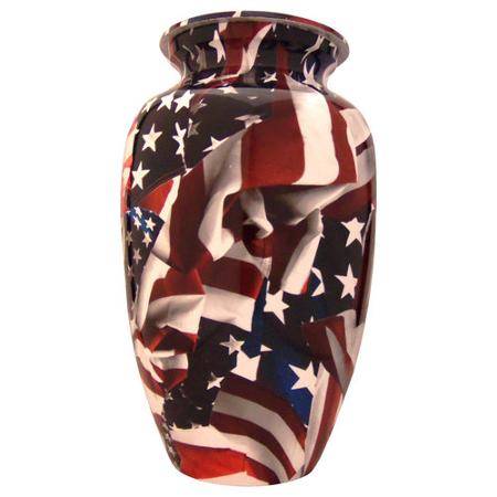 "Old Glory" Urn, $104.70.