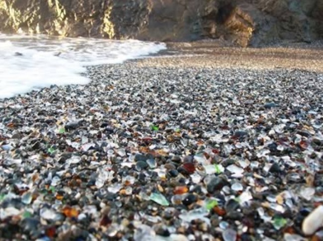 10.) Glass Beach - MacKerricher State Park, California