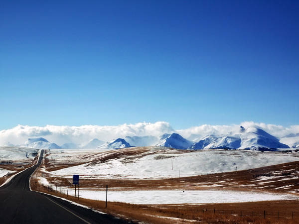 Highway 2, Montana.