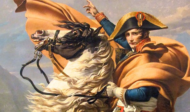 12. Napolean thinking he could invade Russia in winter.