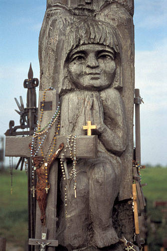 It's said that on windy days, visitors are treated to a unique medley of wind blowing through the crosses.