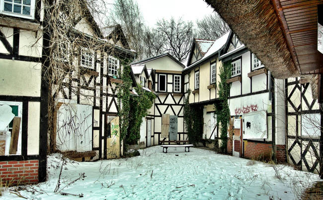 Spreepark: This amusement park in Berlin, Germany was closed in 2002 due to financial insolvency. Today, it remains relatively intact for those wishing to explore its grounds. The bankrupt former owner actually attempted to start a new amusement park in Peru, and was later sentenced to seven years in prison for attempting to smuggle 400 pounds of cocaine into Germany.