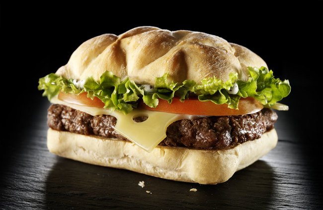 7. The France Burger fancies up the classic bun with baked ciabatta bread and tops the patty off with emmental cheese.