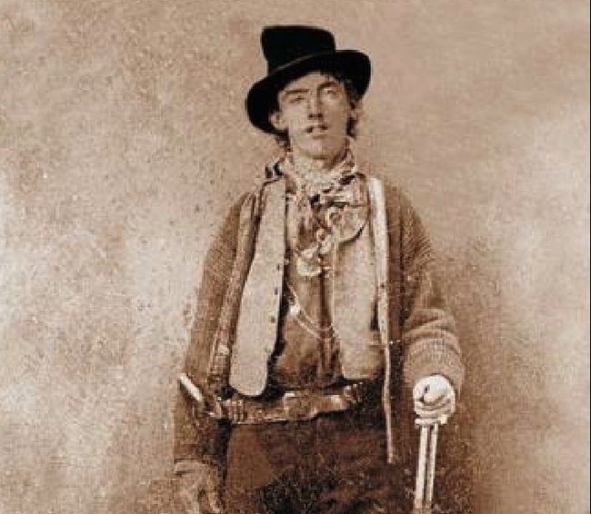 6.) It is said that Billy The Kid killed 21 people in the 21 years of his life. William and his group "The Regulators" were originally deputized, but their violent tactics got them labeled as outlaws themselves, so they were all like, "Oh cool, let's do that then!" and then went around killing a whole bunch of people.