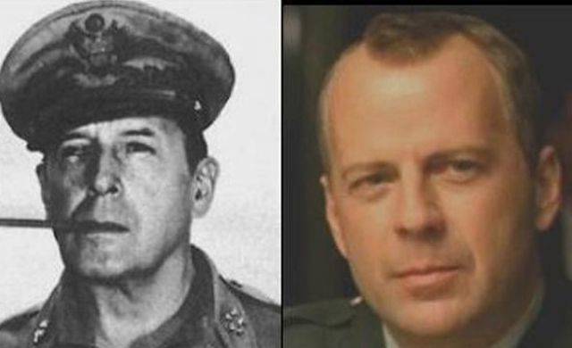 Bruce Willis / WWII General Douglas MacArthur