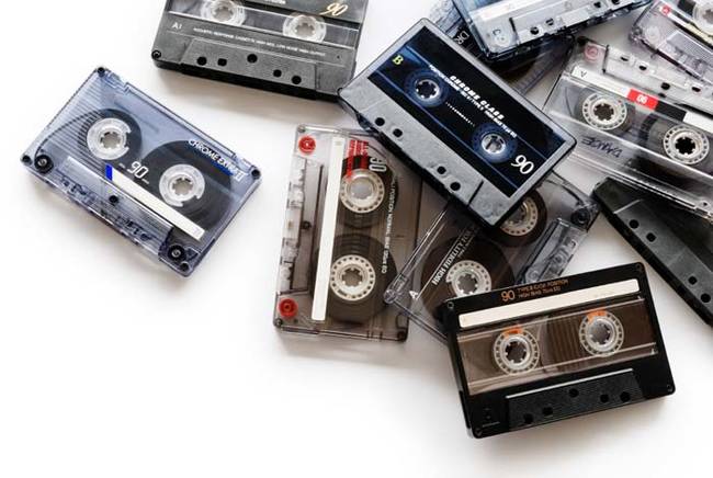 2. Having countless "favorite" cassette tapes