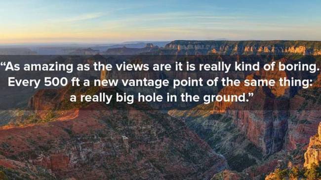 2.) Grand Canyon National Park.