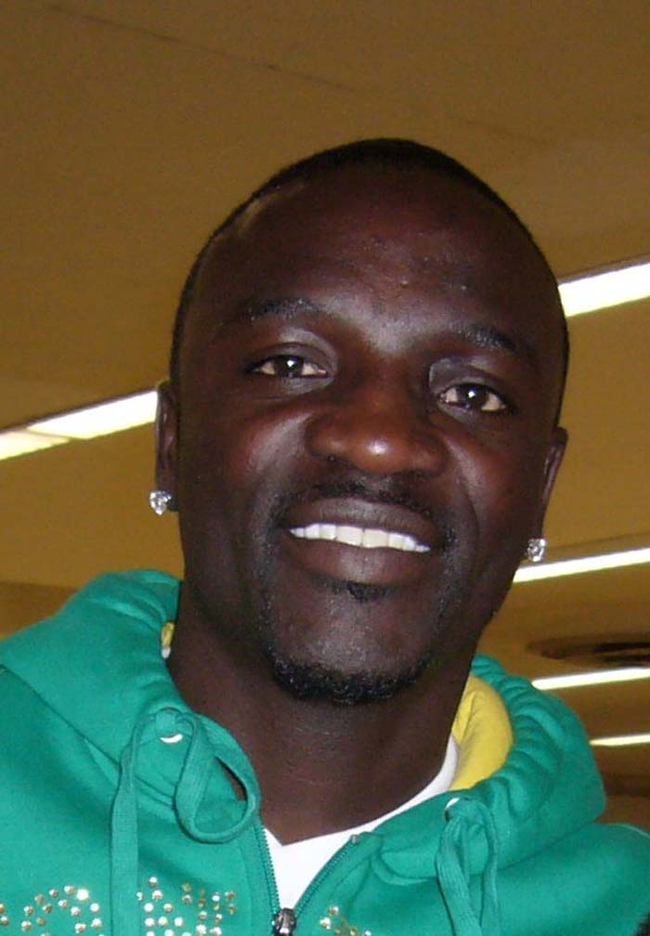 3.) Akon.