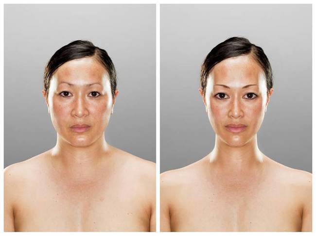 The machine would register the level of brain "engagement" for each photo. The photo with the most engagement was determined to be the subject's self-image.