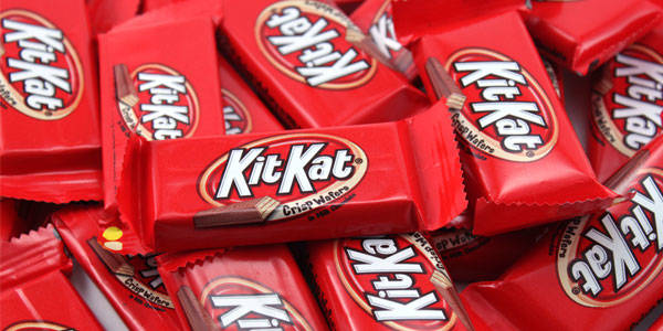 6.) Kit Kats