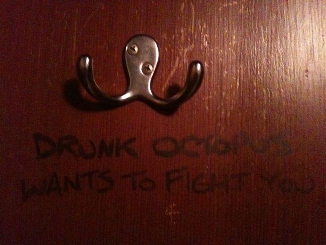 18. This coat hook looks like a drunk octopus.