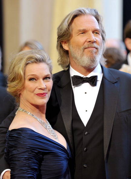 Jeff Bridges and Susan Geston