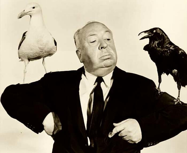 2.) Alfred Hitchcock.