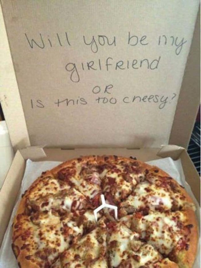 This gift is low effort and high pay off. Romance and pizza, what more could a girl want?